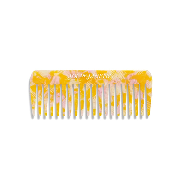 SOL Yellow Wide Tooth Comb