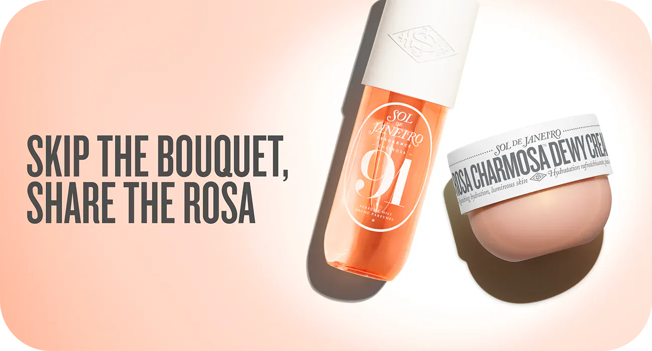 Bottle of Rosa Charmosa Devi Cream with text &