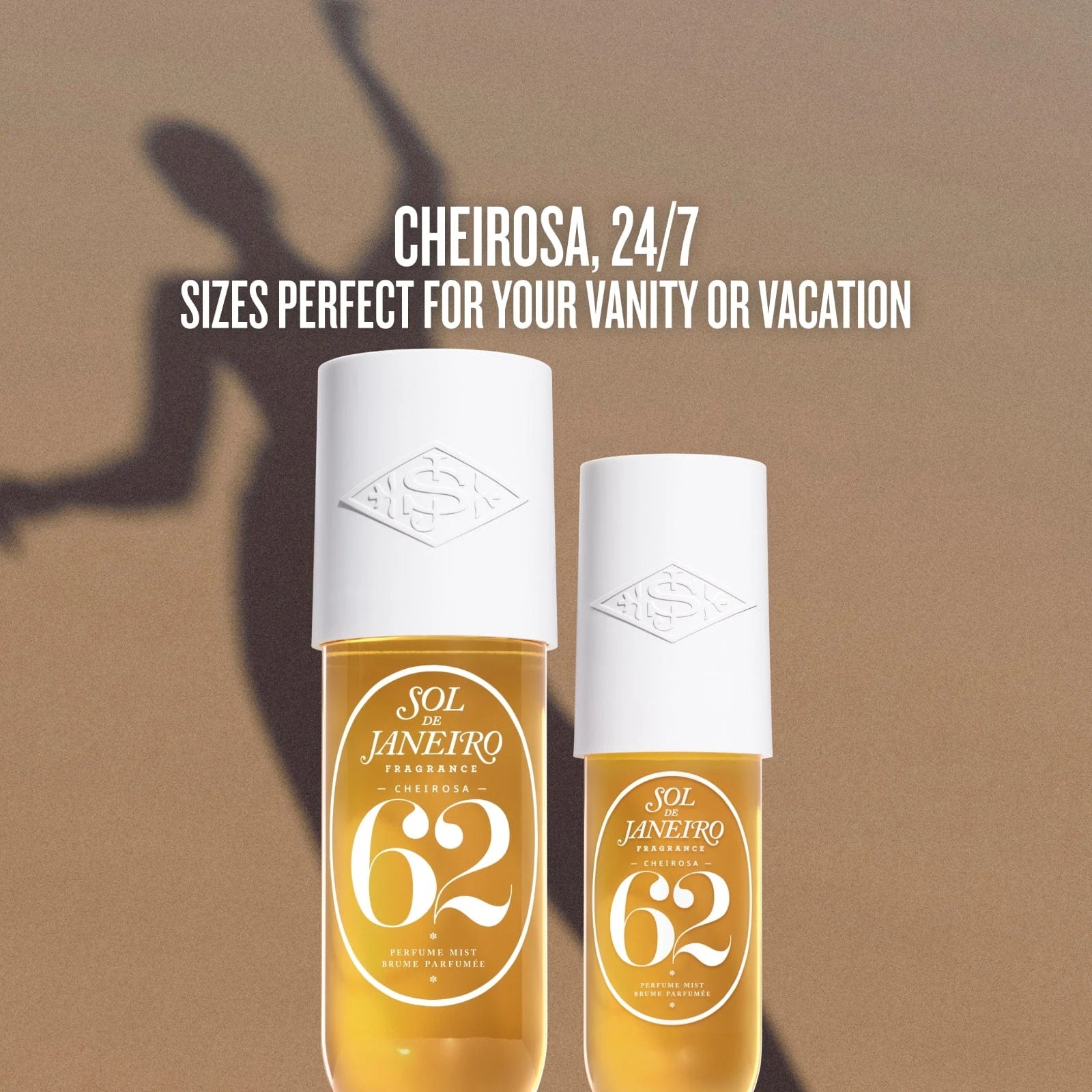 cheirosa 24/7 sizes perfect for your vanity or vacation