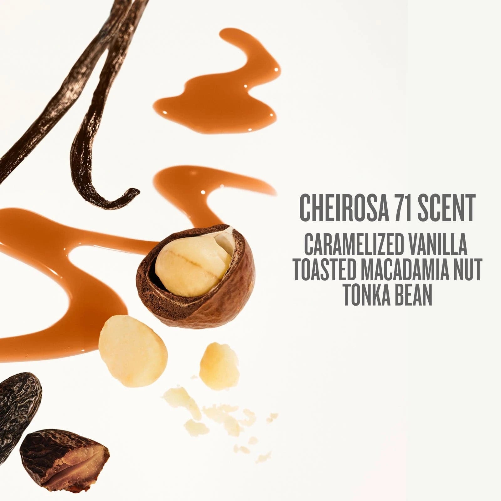 cheirosa 71 scent caramelized vanilla toasted macadamia nut tonka bean