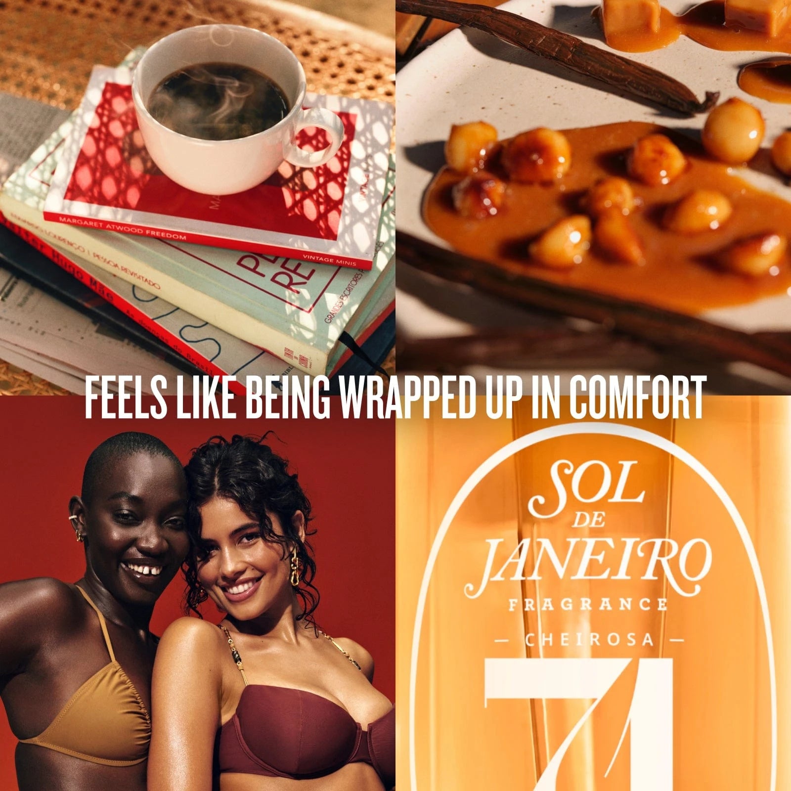 feels like being wrapped up in comfort